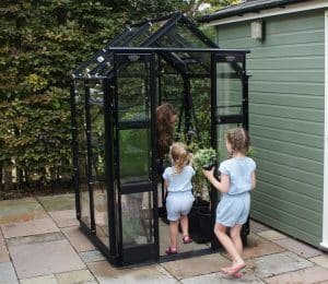 Elite Compact Greenhouse in Black