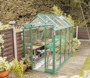 Elite Compact Greenhouse in Green