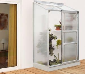 VitaVia Ida Greenhouse 2x4 Silver