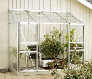 VitaVia Ida Greenhouse 4x8 Silver