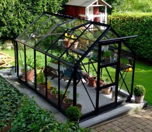 Elite Craftsman Greenhouse in Black