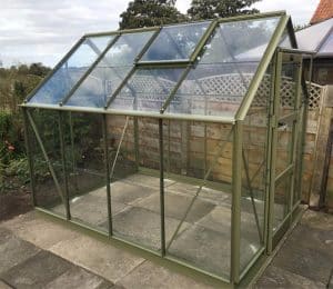 Elite Craftsman Greenhouse in Olive