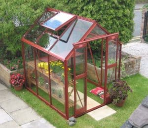 Elite Streamline Greenhouse Powder Coated 1