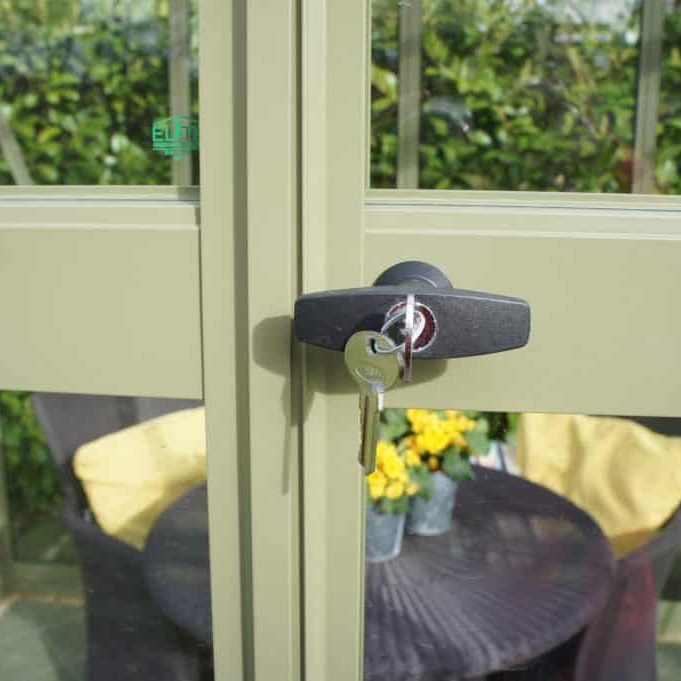 Edge Greenhouse Door Lock