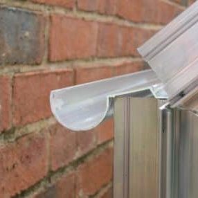 Elite Greenhouse Aluminium Guttering